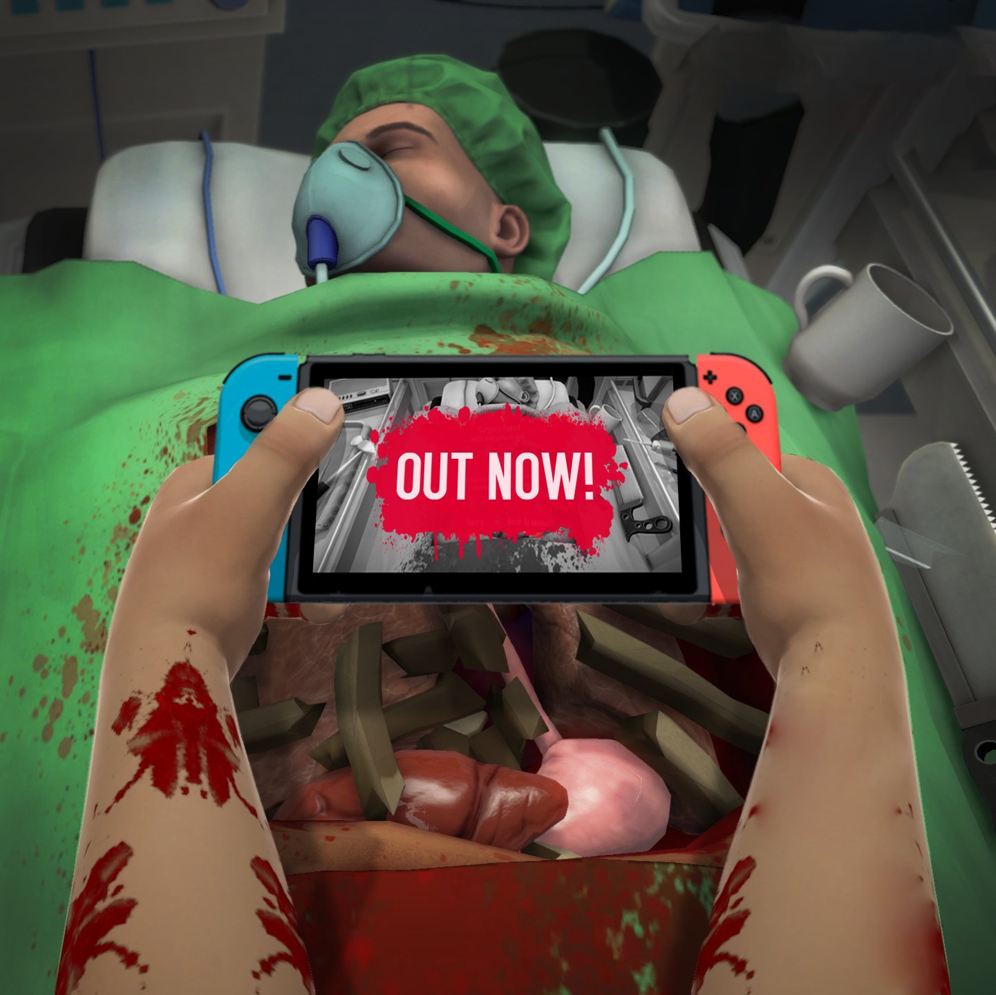 Análise, Surgeon Simulator CPR (Switch)