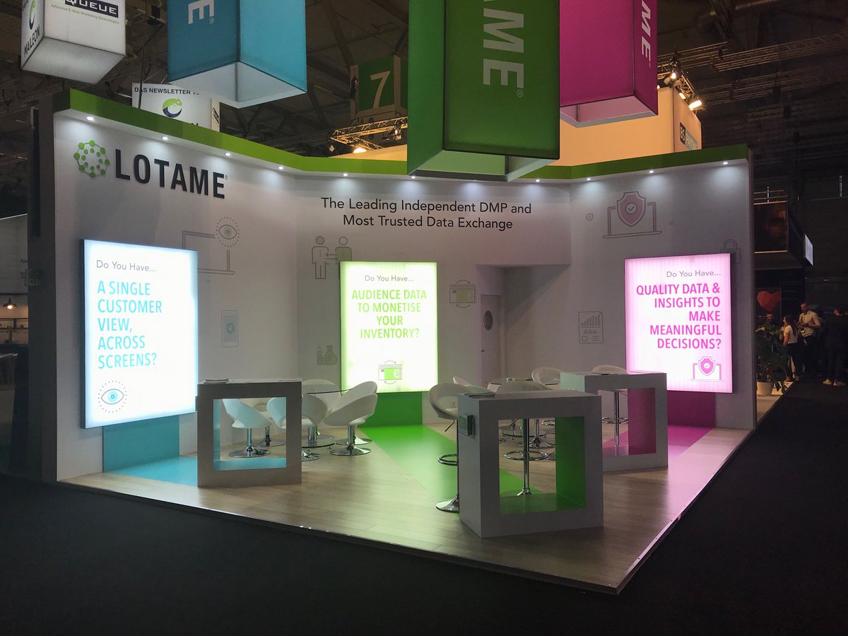 HedronCreative's tweet photo. Final day of DMEXCO and all our projects are looking as crisp as they were on day one. #creativeexhibits https://t.co/NRlD8sm5VT