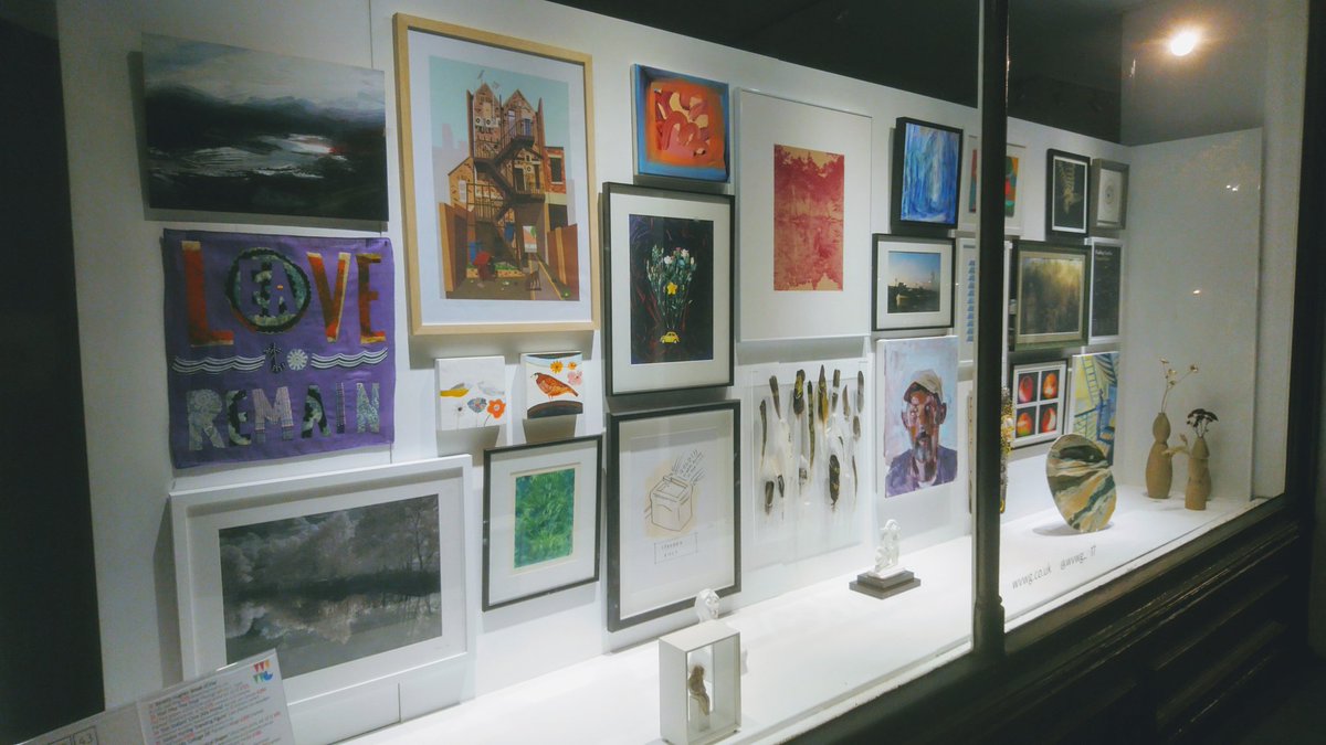 wvwg_e17's tweet photo. As summer and the Proms draws to a close so does @wvwg_e17's #summershow. MUST END SUNDAY NIGHT 16 SEPT. Can't make it? View all the eclectic and amazing pieces online and bag a bargain at https://t.co/NO56D9yASt Thanks to all 63 artists, it's been looking fab! https://t.co/VVmbnMXnKH