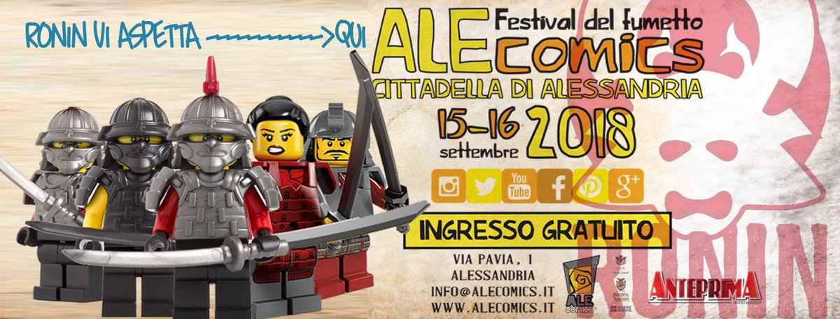 RoninCollettivo's tweet photo. #RoninMag continua la sua espansione sul territorio nazionale. Dopo aver conquistato Roma, Rosignano e Volterra, i #fumetti senza padrone saranno ad @ALEcomics il 15 e 16 settembre con disegni dal vivo e le copie di #MonstersMilkshake, #SpaceRhapsody e #Katana https://t.co/8LJLbPRGDf