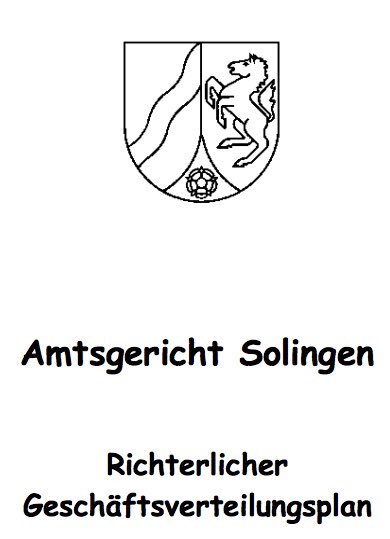 richterscore's tweet image. Geschäftsverteilungsplan des AG Solingen in Comic Sans ... Muss man erstmal drauf kommen!