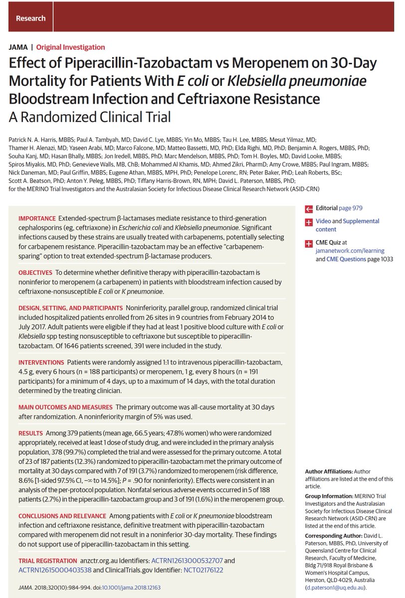 Marc Mendelson 1 2 Merino Shouldn T Automatically Mean Meropenem Huge Potential 2 Drive Carbapenem Resistant Pseudomonas In Lmics When In All Likelihood Ertapenem Could Be Used 4 Esbl Ec Kp Bsi T Co Ztwwyxexnz T Co