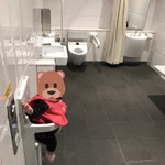 トイレのベビーキープと開閉ボタンの位置はしっかり考えてくださいw