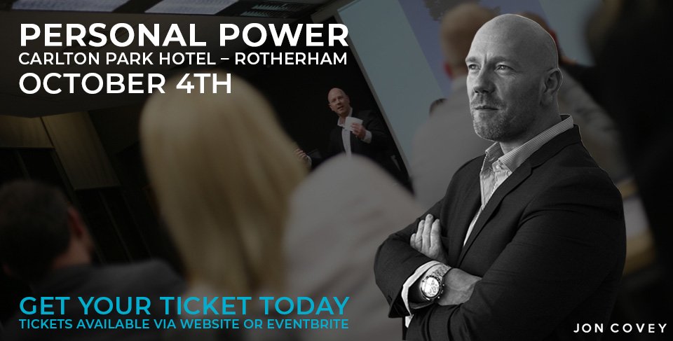 Work through your limiting beliefs, develop a growth mindset and learn how to achieve all your goals. Personal Power promises to be electric, inspiring and a day you will never forget. - bit.ly/2OZsZCC #uksopro #coaching