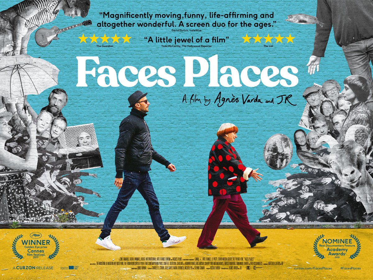 Our film <a href="/facesplacesfilm/">Faces Places</a>  with Agnes Varda is coming out in the UK this week in all Curzon cinemas ! ❤️