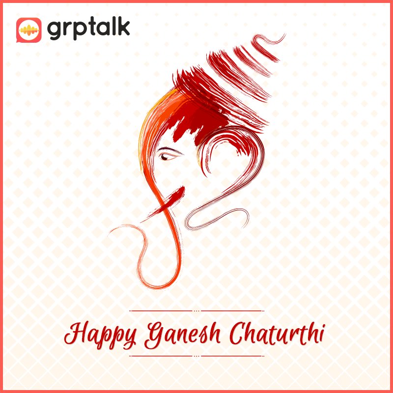 This Ganesh Chaturthi, #gogreen. Adorn your home with an eco-friendly Ganesha. Use @grptalk to #connectinstantly with friends and family!