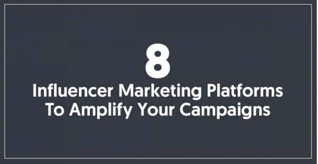 8 Leading Influencer Marketing Platforms To Amplify Your Social Influencer Campaigns via <a href="/influencermh/">Influencer Marketing</a> - buff.ly/2kGnRHN
#socialmediamarketing