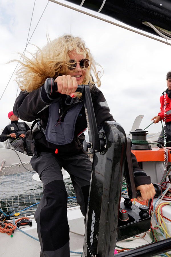 CarineGalli's tweet image. Sensations fortes garanties ⛵️💨 Expérience inoubliable à bord du trimaran @TeamREAUTECHOCO ! Grand Prix Valdys. #multi50 #GPValdys #douarnenez @LeBrunRegine