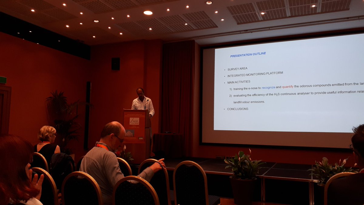 Vespa_GT68's tweet image. #nose18 #chemistry #environmentconference  Conference concluded yesterday. A nice opportunity for a scientific exchange with many experts from all over the world.