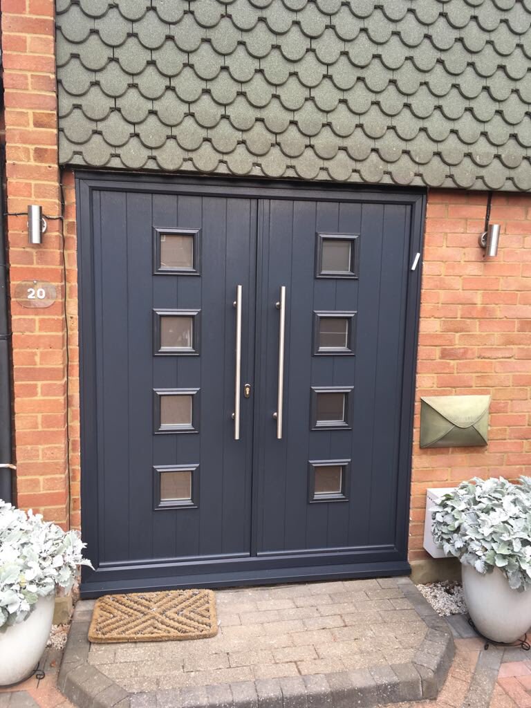 Before and after , we installed the white door 15 years ago ! Great new <a href="/SolidorLtd/">Solidor</a> French door and customers over the moon !
