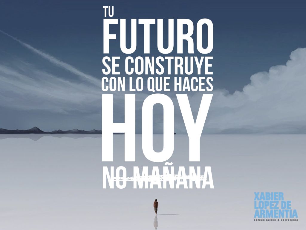 xabierLA's tweet photo. 🔷 Para alcanzar tus objetivos debes trabajar día a día. El presente es el que crea el futuro.   

👉🏼 https://t.co/H6Vjm1chqK  

#MarcaPersonal #Branding #PersonalBranding #Emprendedores #Emprende #StartUp #vitoriagasteiz #coaching #pyme #productividad #esfuerzo #perseverancia https://t.co/fsH1OAXrnf