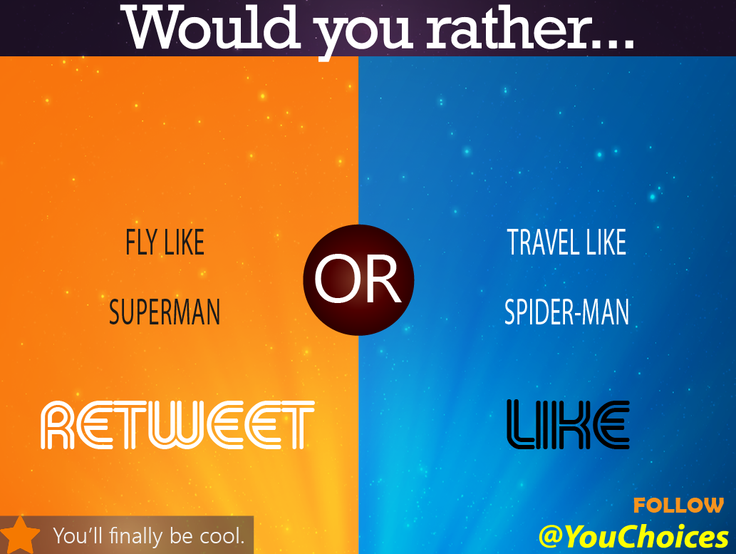YouChoices's tweet photo. Fly or travel? https://t.co/mXfireIWJt