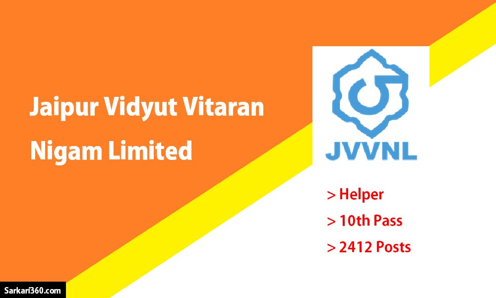Sarkari360C's tweet photo. Jaipur Vidyut Vitaran Nigam Limited (JVVNL)
> 2412 Post
> Helper
> 10th Pass
Apply Now 👉 https://t.co/wrbwcjSv6K ✅
#Rajasthan #Jaipur #Govt #Job https://t.co/mcENfYSlsJ