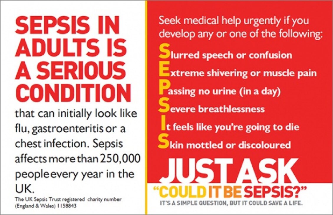 WeNurses's tweet photo. Today is #WorldSepsisDay ... search and follow the hashtag to brush up on all the latest Sepsis info https://t.co/fUdQAkXAUs