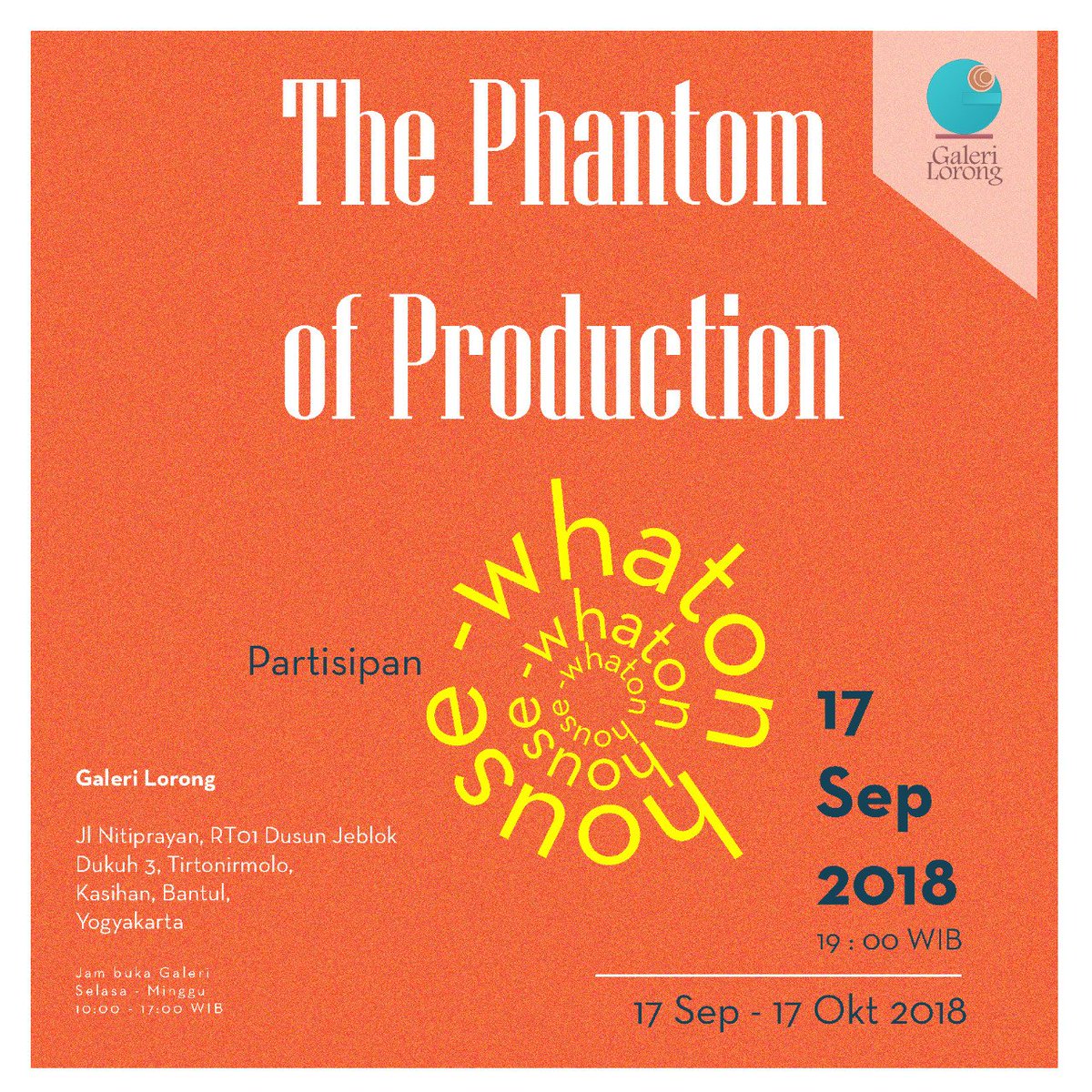 Galeri Lorong GaleriLorong Twitter