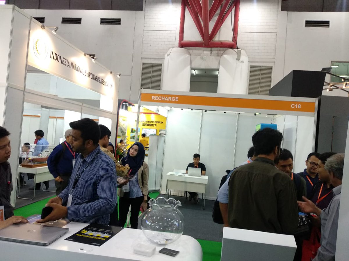 edumaritime's tweet photo. Top story: @InfoMIDigital: 'This is our second day at @Itscl2018 "Indonesia Transport, Supply Chain &amp; Logistics 2018 Exhibition 🐯 (on Booth F09 @ Jakarta International Expo) @RamcoSystems @RamcoLogistics #ITSCL #RamcoL… https://t.co/giBGXovcUY, see more https://t.co/kKzyBiWgTG