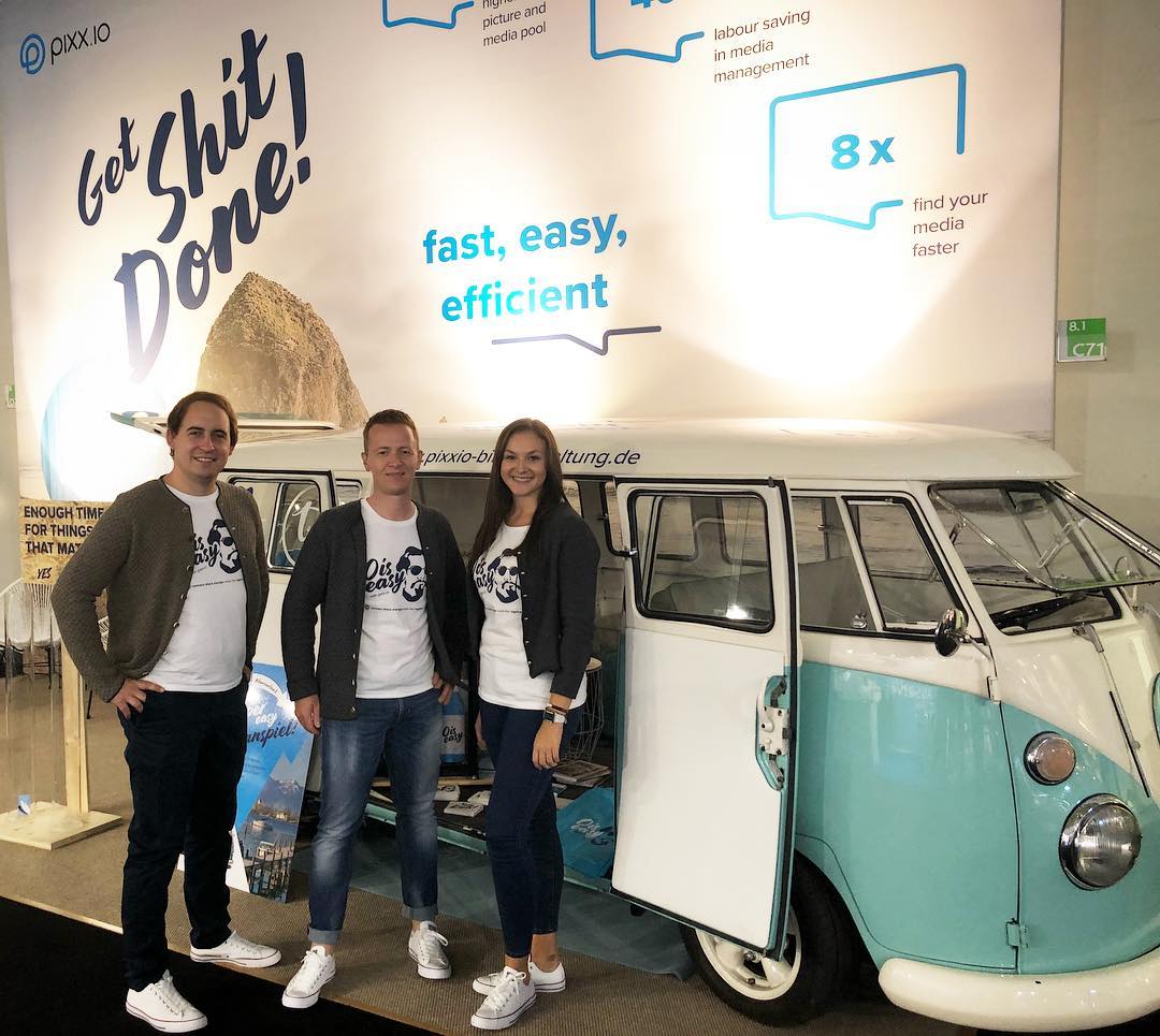 Das Team von @pixxiobox auf der <a href="/dmexco/">DMEXCO</a> in #cologne 🙌 wir freuen uns auf euch #dmexco18