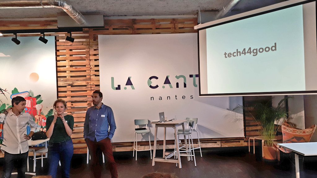 Lancement de #tech44good ! Quand le monde de l'#entreprise rencontre celui des #associations #DigitalWeek #solidarite #Digital