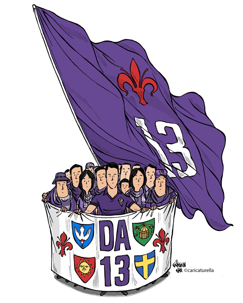 Ha vinto il buon senso! / Common sense has won! #Fiorentina #Astori #DA13 #DavideAstori #Viola #Firenze #Fascia #Capitano #Lega #SerieA #NoiSiamoFirenze #InsiemeSiamoPiùForti #ForzaViola #Calcio #Italia • caricaturella.com