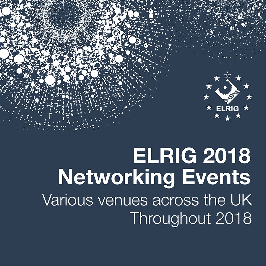 Register now for ELRIG's next networking event in London on 3D Cell Culture systems &amp; their Use in Academia &amp; Pharma - Francis Crick Institute on  25th September. elrig.org/2018-networkin…