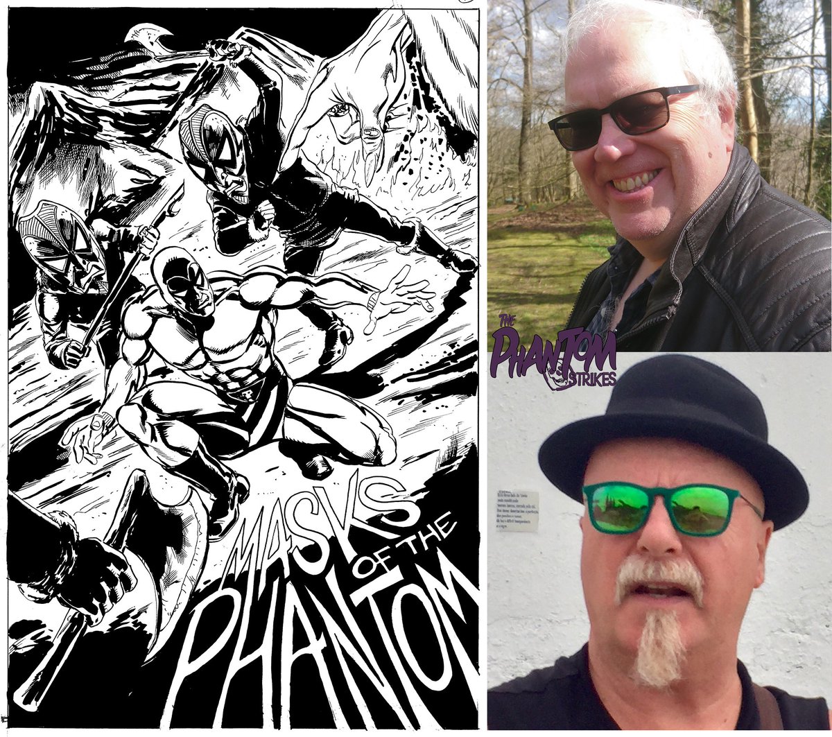 LSComics's tweet photo. As a little teaser for you all, Lightning Strike Comics are happy to announce the creative team on book two of the Phantom Strikes will be Mike Collins @MIKECOLLINS99 Illustrating and Arild Wærness @awaerness writing.
#thephantom #phantom #lscomics #comics #art https://t.co/hYQhjtibir