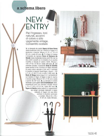 Mogg_Design's tweet photo. RENE' umbrella stand by mogg | design @marcantonio| issued on @cosedicasa | N.9 Settembre 2018 https://t.co/WC1rSzetif
