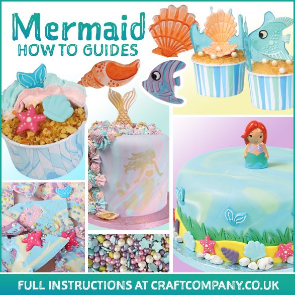 craftcompany's tweet photo. We have a wide range of mermaid themed how to guides so you can create the perfect sea life cake for your next celebration 🧜‍♀ https://t.co/TgYAaIHvWY
#mermaid #howtoguides #sealife #underthesea https://t.co/EgzmRNUfb2