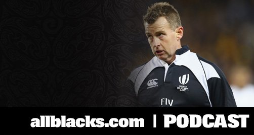AllBlacks's tweet photo. 🎧PODCAST | How did one bad shot at goal lead to a 30+ year career in rugby refereeing? Find out all this and more as the world's most-capped referee @Nigelrefowens joins the All Blacks podcast.

LISTEN: https://t.co/G9NC44heZm https://t.co/bksCewD9Se