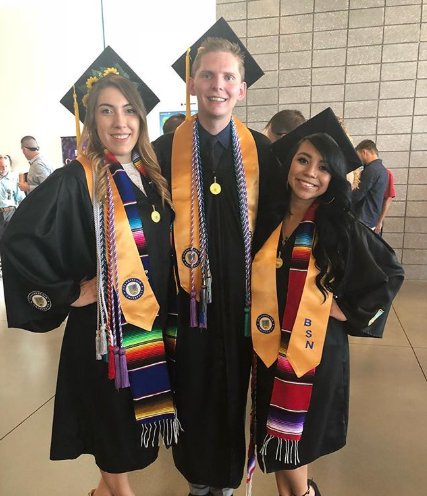 “I’ve counted on these guys from day one. I can’t believe we’ve finally made it!” – Lauren, Phoenix campus #ChamberlainUniversity #NurseStrong #Chamberlaingrad 
#PhiPiStrong