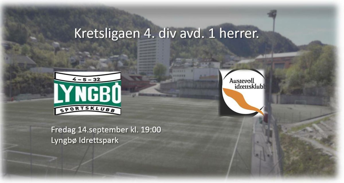 Lyngbø - Austevoll. Fredag 14/9 kl 1900