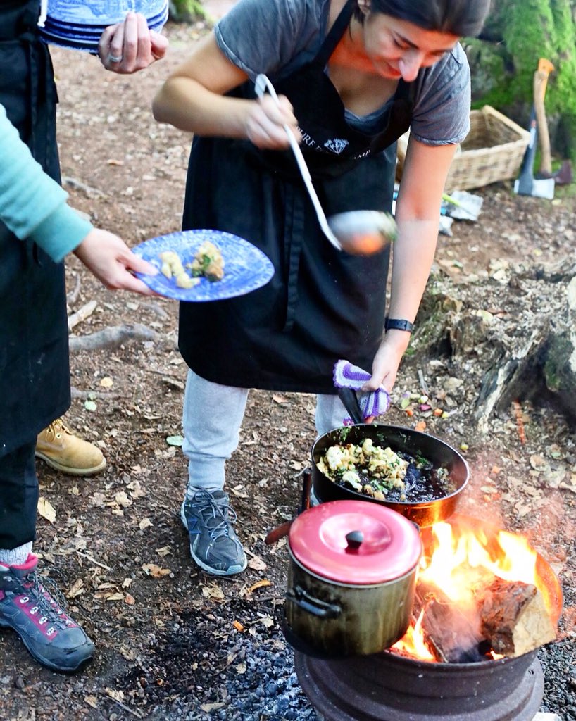 PureFoodTravel's tweet photo. Outdoor cooking is so much fun at the Pure Food Camp in Sweden. More pics on https://t.co/Oc5btLFBec https://t.co/cVNyFo0wOV