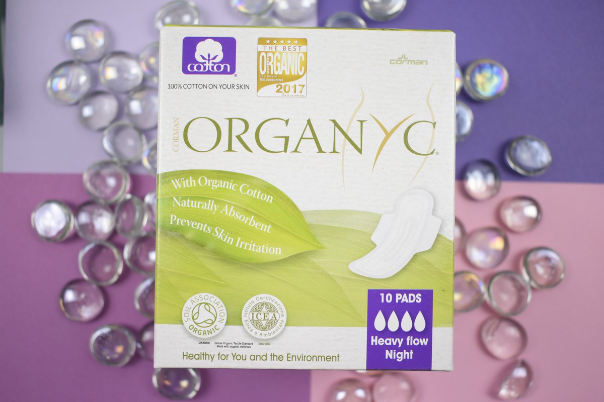 Organic periods with Organyc, Made from 100% organic cotton, no chemical nasties or plastics.

#organic #natural #biodegradable #vegan #periods 
#soilassocation