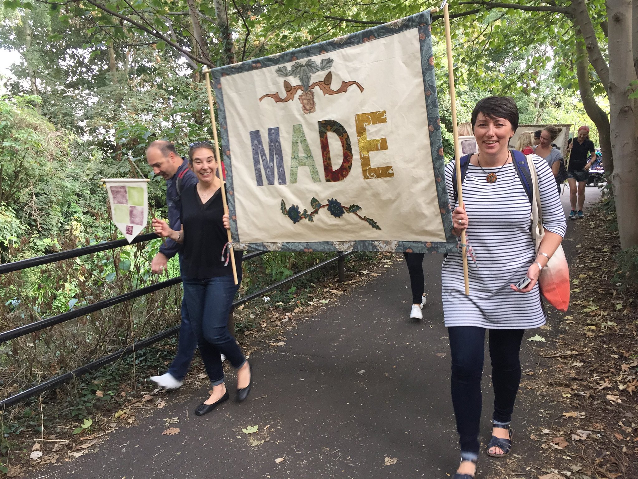 Made in Merton on Twitter "You can see all three banners together at