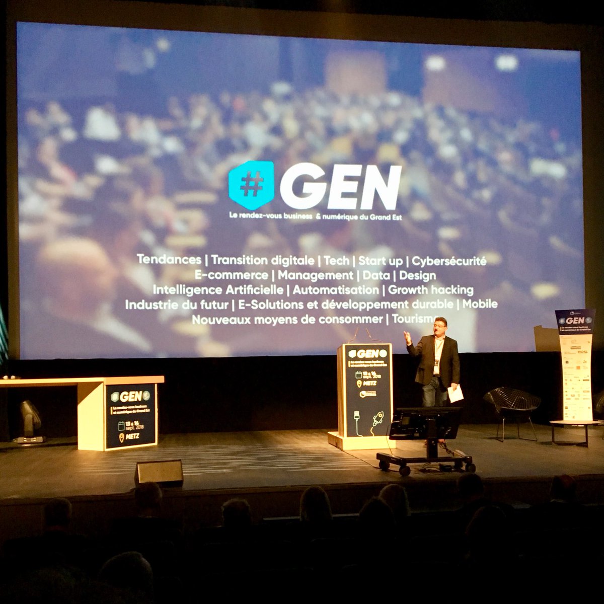 digital_level's tweet image. Inauguration de #GEN2018 rdv business &amp;amp; numérique du Grand Est + de 60 intervenants 44 temps forts + de 3000 personnes attendues @GENumerique @Lorntech @regiongrandest @MairiedeMetz @MetzMetropole @inspire_metz @MAttractivite