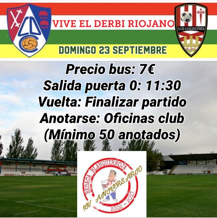 JORNADA 5;  CALAHORRA - U.D.LOGROÑÉS, domingo 23 a las 18:00 Dm9gGNcXcAEvZpL