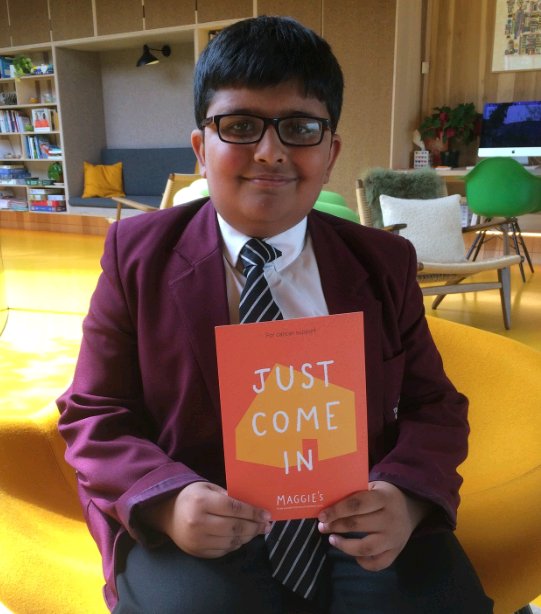 A big shoutout to Ibrahim who has now raised an incredible £550 for Maggie's Oldham!

How great is that?!

Thank you <a href="/sugs75/">Ibrahim Yousaf</a> too for your amazing cake making skills 😃

#fundraising #maggies #ThursdayThoughts