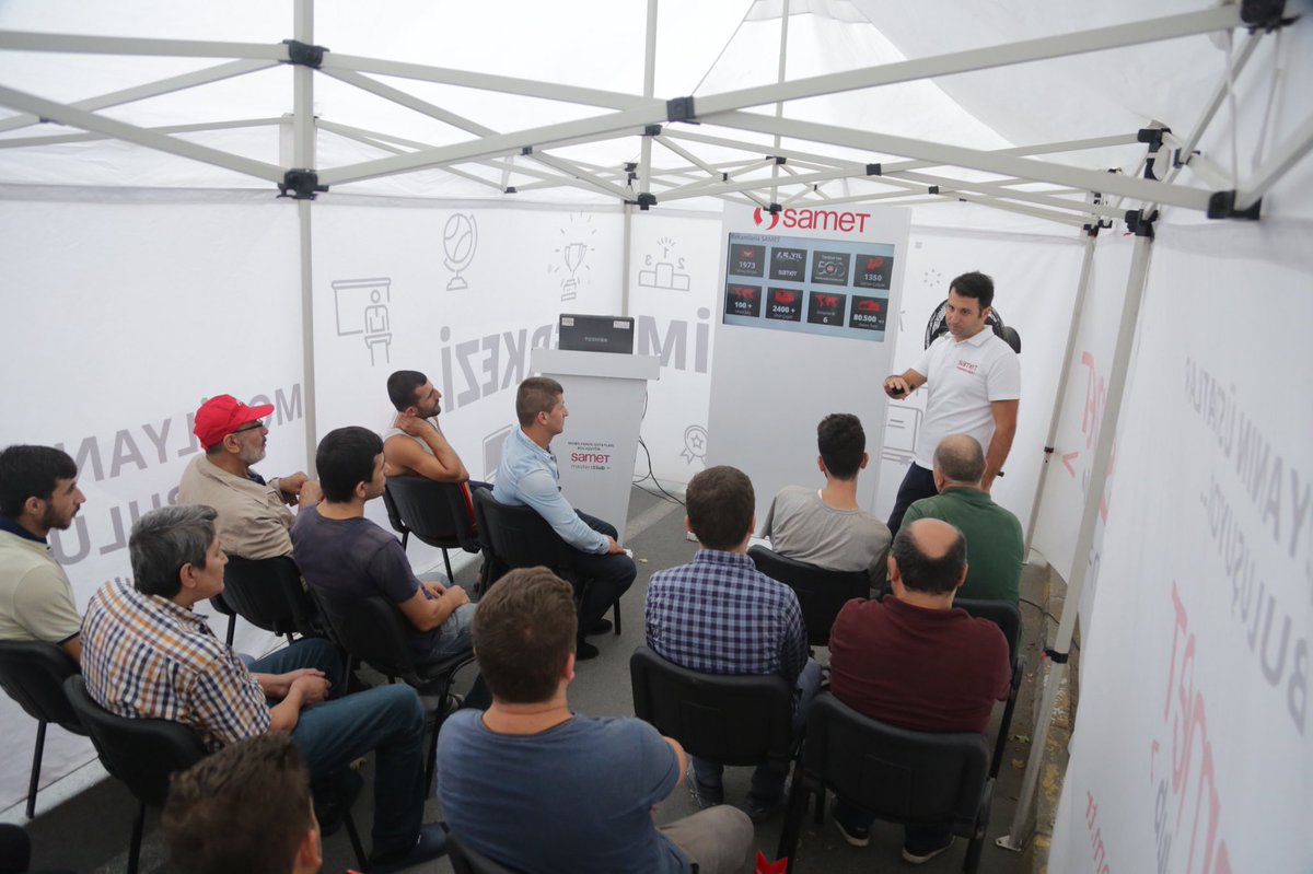 SametGroup's tweet image. SAMET Mastersclub "Mobilyanın Üstatları Buluşuyor" etkinliğimizin son gününde Gamas Mobilyacılar Sitesinde üstatlarımızın yoğun katılımı ile devam ediyor. Etkinlik alanımızdaki yarışmalar ve sürpriz hediyeler ile tüm üstatlarımızı bekliyoruz.
#SAMET #SametGrup #SametMastersclub