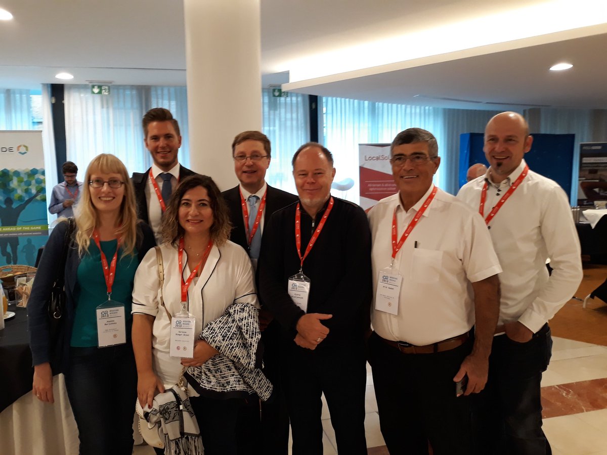 At the #OR2018Brussels conference with good O.R. friends