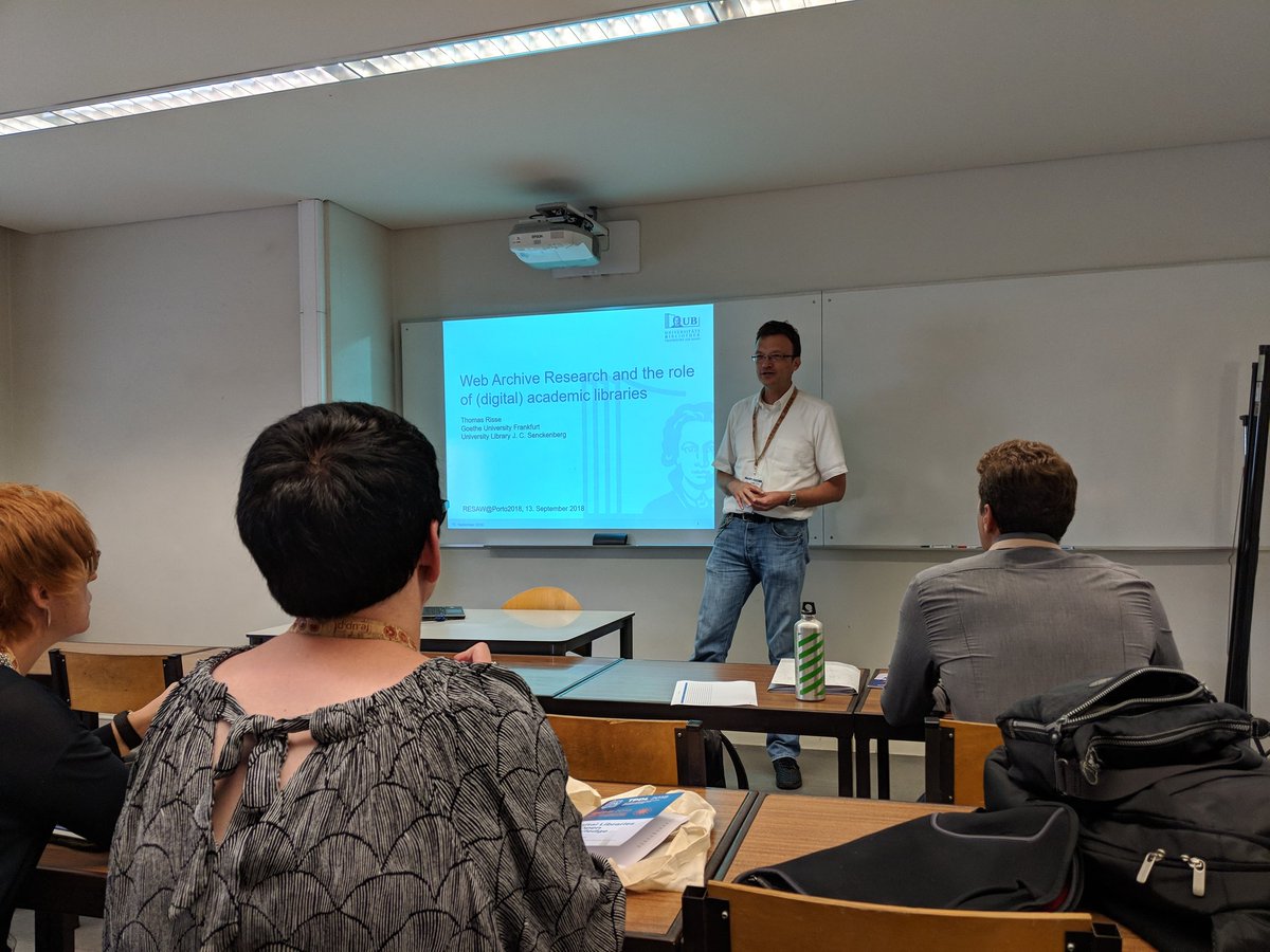 mart1nkle1n's tweet photo. @risse691 starts us off with an overview of WA research and the role of academic libs #tpdl2018 #resaw https://t.co/1M5NMZkEPm