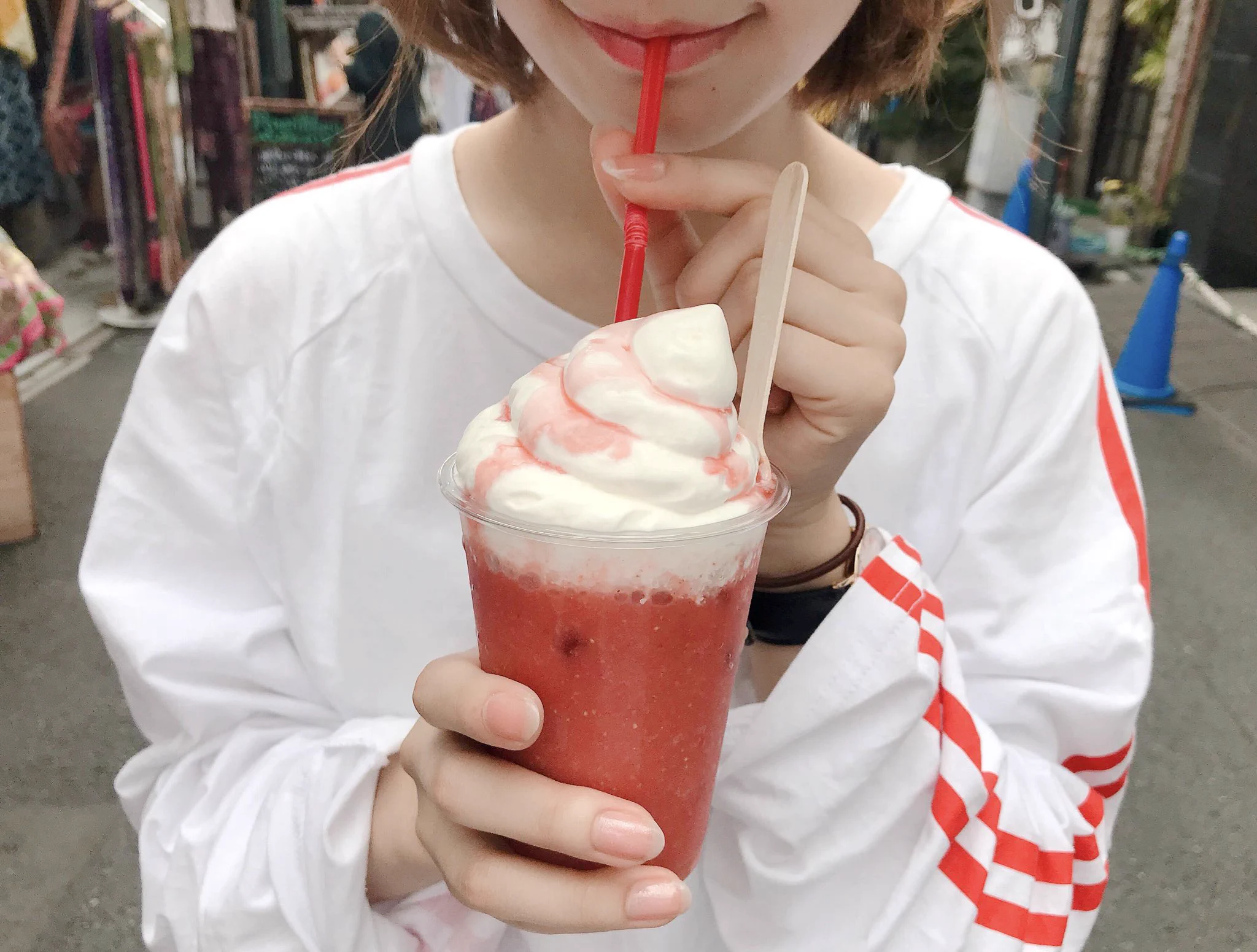 全国のいちご好き必見！！浅草にある浅草の杜の100%いちごジュースがヤバすぎるwww