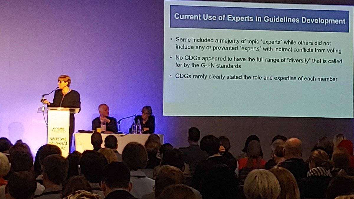 Dr Eve Kerr giving a great talk on appropriate role of experts, if, when, and how, in developing guidelines and performance measures. #gin2018 <a href="/gin_member/">GIN Member</a> @ekerr_ccmr <a href="/ACPinternists/">ACP</a> <a href="/USGRADEnet/">U.S. GRADE Network</a> <a href="/grade_planet/">GRADE Planet</a>