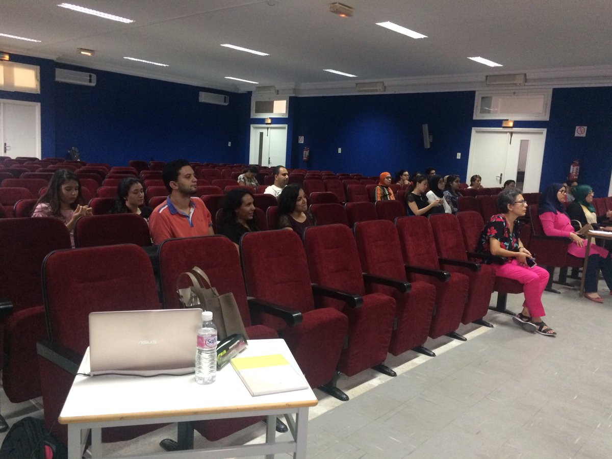 MelekChaouch's tweet photo. First week #IBT_2018 at #FSTunis...excited to implement a new classroom in #Tunisia @H3ABioNet #bioinformatics #Training #Africa https://t.co/o7kfEpRxRo