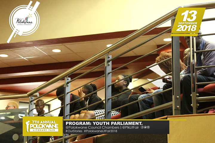 Plklitfair's tweet photo. 7th Annual Polokwane Literary Fair: Youth Parliament.

#OurStories #PolokwaneLitFair2018 https://t.co/qGO1sLKnYd