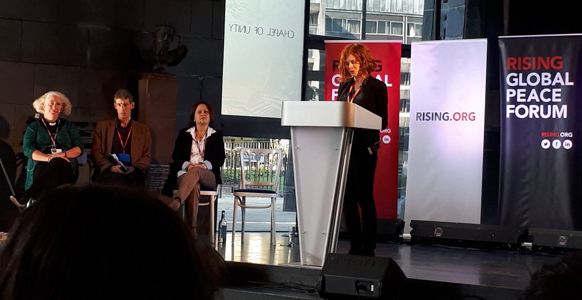 Focus for first RISING Global Peace Forum panel today is on the role interreligious dialogue for building peace #Rising18 #ctpsr