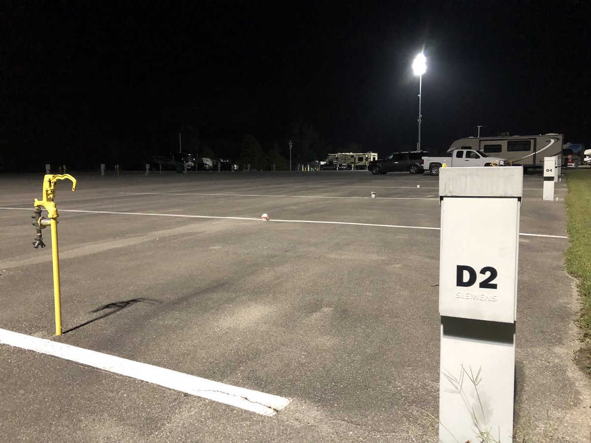 It looks like roughly a dozen or so #Florence evacuees have set up a temporary home here @BMSupdates so plenty of space left in the Medallion Campground. @Allie_WJHL has live updates this AM. <a href="/WJHL11/">WJHL</a> <a href="/ABCTriCities/">ABC Tri-Cities</a>