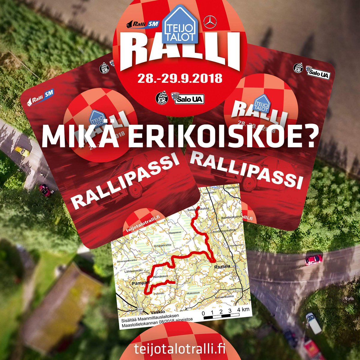 LRRalli's tweet photo. Meillä olis pari rallipassia vielä jakamatta Facebookissamme! Käykäähän osallistumassa 🤘 https://t.co/nSn7nx37H3