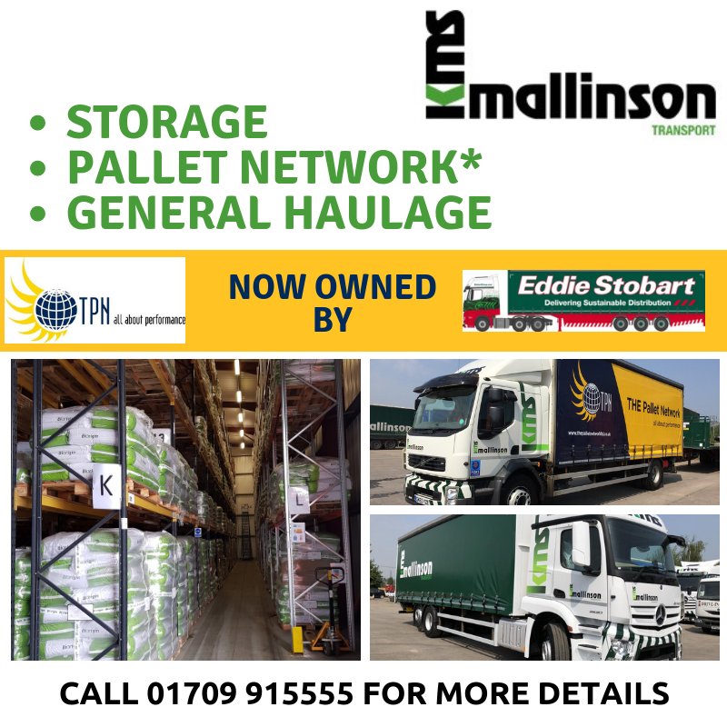 Exciting times in the pallet network arena. <a href="/OurTPN/">THE Pallet Network</a> growing at a colossal rate, now owned by <a href="/EddieStobartCom/">Eddie Stobart Official</a> 
#leadingfromthefront 
#qualityservice
#peakproofperformance
Find out why our growth is so big and why people choose TPN for their final mile by ringing 01709 915555.