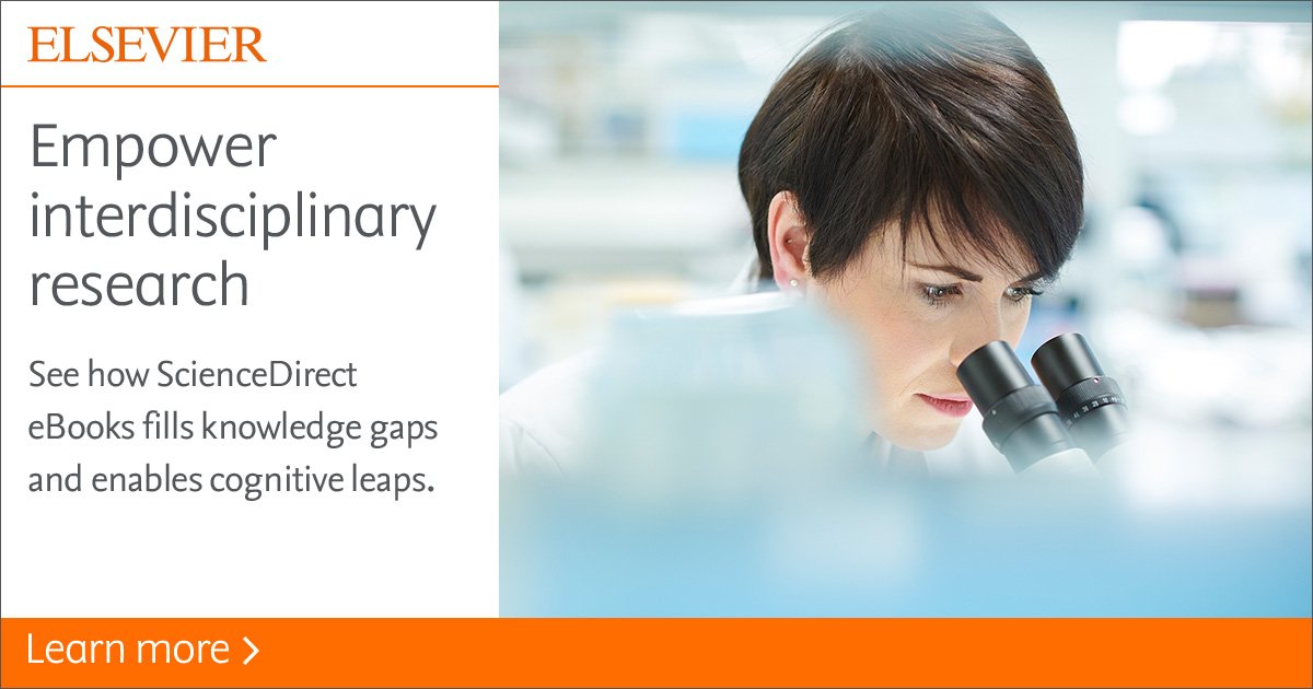 Elsevier | ScienceDirect tweet media