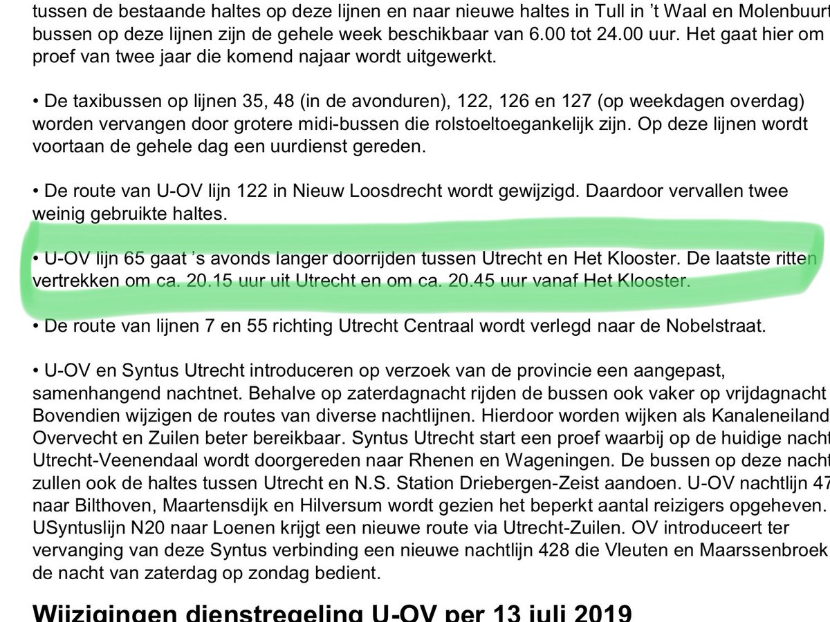 Met de nieuwe dienstregeling per 9 december wordt Het Klooster in <a href="/Gem_Nieuwegein/">Gemeente Nieuwegein</a> nog beter bereikbaar met de bus