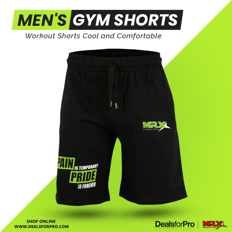 100 cotton workout shorts